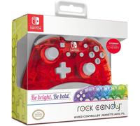 PDP MINI CONTROLLER NINTENDO SWITCH WIRED JOYSTICK CON CAVO ROCK CANDY ST.CHERRY