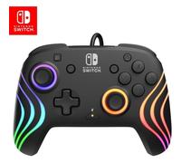 PDP Nintendo Switch Afterglow Wave Wired Black