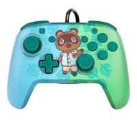 PDP NINTENDO SWITCH CONTROLLER FACEOFF DELUXE + AUDIO CABLATO | ANIMAL CROSSING