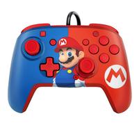 PDP NINTENDO SWITCH CONTROLLER FACEOFF DELUXE + AUDIO JOYSTICK CABLATO PAD MARIO