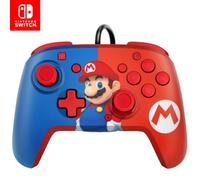PDP Mario REMATCH Blu, Rosso USB Gamepad Nintendo Switch, Nintendo Switch OLED