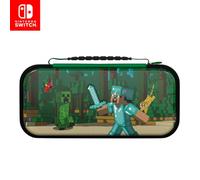 PDP Nintendo Switch Travel Case - MINECRAFT FOREST BATTLE, Minecraft, Trasparente