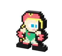 PDP Cammy Pixel Pals Street Fighter, Green/Red, 8.8 x 11.2 x 15.9 cm