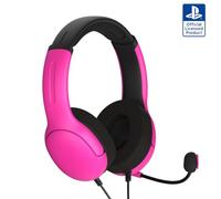 PDP PS5 AIRLITE Wired Headset Nebula Pink