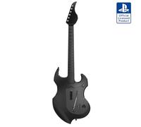 PDP RIFFMASTER Wireless Guitar Controller for PlayStation 5 and PlayStation 4, PS5/PS4, Rock Band 4, Audio Jack, Rechargeable Battery, Officially Licensed by Sony - Black