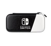 PDP Slim Deluxe Black & White Custodia rigida Nintendo Nero Bianco