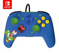 Controller cablato PDP Rematch Toad e Yoshi per Nintendo Switch/OLED