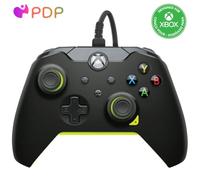 PDP Wired Controller Electric Black for Xbox Series X|S, Gamepad, Wired Video Game Controller, Gaming Controller, Xbox One, Officially Licensed - Xbox Series X, 049-012-GY