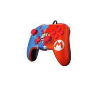 PDP Mario REMATCH Blu, Rosso USB Gamepad Nintendo Switch, Nintendo Switch OLED