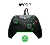 PDP Wired Controller Neon Black for Xbox Series X|S, Gamepad, Video Game, Gaming Controller, Xbox One, Officially Licensed