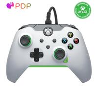 PDP Wired Controller Neon White for Xbox Series X|S, Gamepad, Wired Video Game Controller, Gaming Controller, Xbox One, Officially Licensed - Xbox Series X