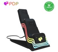PDP Xbox AFTERGLOW WAVE DUAL CHARGER Black Bagliore (Microsoft Xbox Series X S)