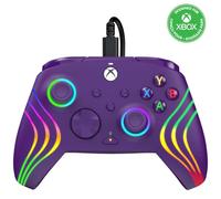 PDP Xbox Controller con cavo Afterglow Wave Viola, Cablata, Viola