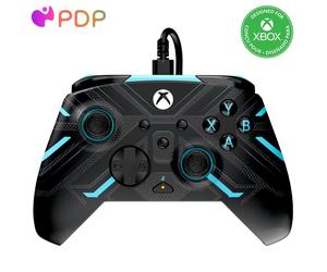 PDP Xbox REMATCH GLOW Wired controller TITAN STEEL Nero B (Not Machine Spacific)
