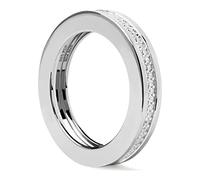 PdPaola 32020771 - Anello da donna in argento 925 con zirconi, 54, Argento, Nessuna pietra preziosa