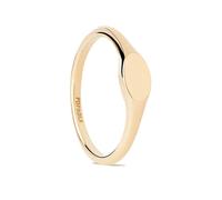 Pdpaola Anello Originale Placcato Oro Oval Mini An01-C46 50 mm - Anello