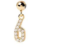 PDPaola Ciondolo Argento Sterling 925 Placcato Oro CH01-004-U