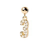 PDPaola Ciondolo Argento Sterling 925 Placcato Oro CH01-007-U
