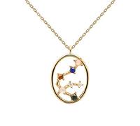 PDPAOLA - Collana Acquario - Argento Sterling 925 Placcato in Oro 18 carati - Gioielli per Donna