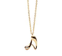 Pdpaola Gold-plated Collana letter "A" Initial CO01-B74-U (chain, Ciondolo)