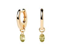 Pdpaola Orecchini donna argento 925 Lily verde AR01-B91-U