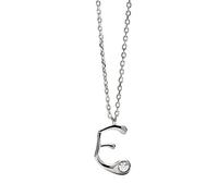 Pdpaola Silver Collana letter "E" Initial CO02-B78-U (chain, Ciondolo)