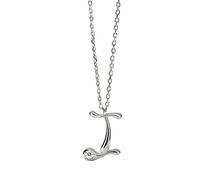 Pdpaola Silver Collana letter "I" Initial CO02-B82-U (chain, Ciondolo)