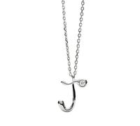 Pdpaola Silver Collana letter "J" Initial CO02-B83-U (chain, Ciondolo)