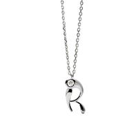 Pdpaola Silver Collana letter "R" Initial CO02-B91-U (chain, Ciondolo)
