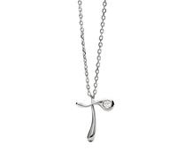 Pdpaola Silver Collana letter "T" Initial CO02-B93-U (chain, Ciondolo)