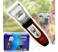 PDR tosatrice per cani tosatore doppia batteria ricaricabile 4 pettini RFCD-D11