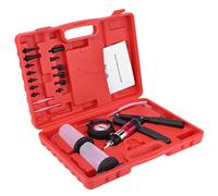 PDRKIT POMPA DA VUOTO MANUALE SPURGO FRENI FRIZIONE AUTO MOTO TESTER 2 VASETTI