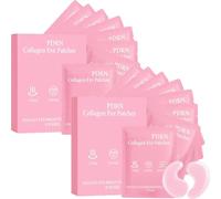 PDRN Collagene Padiglioni per gli occhi contro gli occhi gonfi e le occhiaie, maschere per gli occhi contro occhiaie e gonfiore, profondamente idratante, antirughe, per donne e uomini. (2)