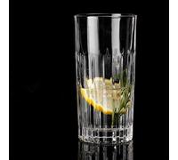 PDSXVHLRN Tazza d'acqua in vetro ispessito resistente al calore tazza di acqua corpo dritto tazza di latte succo tazza di latte grande capacità vetro Mojito adatto per ristorante e uso domestico