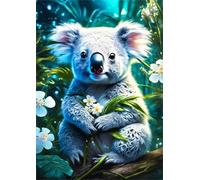 PDSYUCHEN 1000 Pezzi ，Colorato Puzzles ，Immagini ，Gifts ，Cute Koalas Abstract Art Poster ，Giocattoli Divertenti E Stimolanti Per Tutta La Famiglia - Tz67Kj