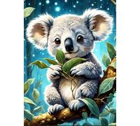 PDSYUCHEN 1000 Pezzi ,Colorato Puzzles ,Immagini ,Gifts ,Cute Koalas Abstract Art Poster ,Giocattoli Divertenti E Stimolanti Per Tutta La Famiglia - Tz65Kj