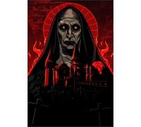 PDSYUCHEN 1000 Pezzi ，Difficult Puzzle ，Horror Film The Nuns Poster, Giochi Per Ridurre Lo Stress In Famiglia ，Gioco Di Sfida Per Adulti Gifts - Jw99Th