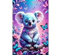 PDSYUCHEN Colour Fun Puzzle - 1000 Pezzi - Cute Koalas Art Picture - Poster Di Giochi Educativi E Giocattoli Per Adulti - Giocattoli Per La Sfida Del Divertimento In Famiglia - Jw17Th
