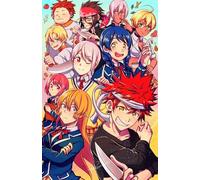 PDSYUCHEN Colour Fun Puzzle -1000 Pezzi Puzzles - Food Wars！Japanese Animes Poster - Giochi Per Adulti Personalizzati Per Bambini - Jw218Th
