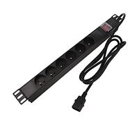 PDU-06E-0200-IEC-BK Presa elettrica: Prese di sicurezza: 6 230VAC 10A nero 2