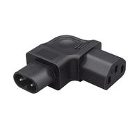 PDU Cavo di Alimentazione Adattatore IEC320 C8 A C13 Figura 8 Maschio A Femmina IEC Ad Angolo Retto Presa Femmina Per Elettronica Computer Power Extension
