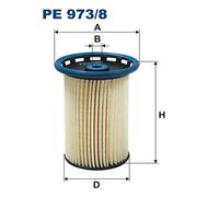 PE 973/8 FILTRON Filtro carburante per PORSCHE,VW