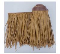 PE Artificiale Paglia Artificiale Decorativo Palma Paglia Roll Tetto Paglia Paglia Sintetica Materiale di Copertura per Giardino, Pergola, Ombrellone(Yellow e,0.5x10m/1.64X32.8ft)