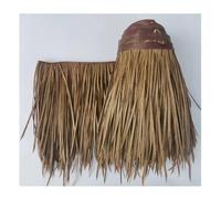 PE Artificiale Paglia Artificiale Decorativo Palma Paglia Roll Tetto Paglia Paglia Sintetica Materiale di Copertura per Giardino, Pergola, Ombrellone(Yellow a,0.5x2m/1.64X6.56ft)