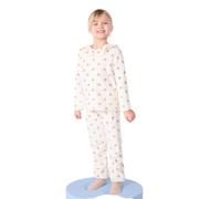 PE Bateau Claudia_h2 - Biancheria da Notte da Bambina, 4 Anni, Latte/Oro, 4 Anni