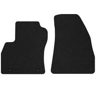 PE28-1 Set Tappetini Velluto Premium Pelle Bianca per Peugeot Bipper 2007-2017 t