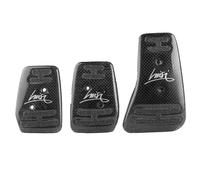 PE422 Kit pedaliere auto in carbonio con antiscivolo acceleratore corto