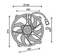 PRASCO PE7556 Ventola radiatore