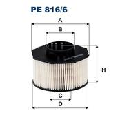 Filtro carburante FILTRON PE 816/6