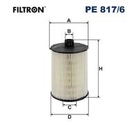PE817/6 Filtro carburante Filtron